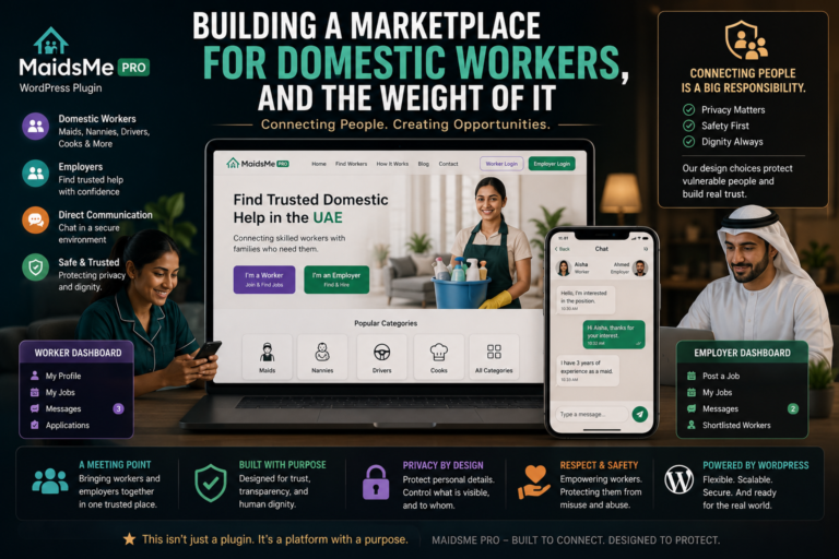 Building a Marketplace for Domestic Workers, and the Weight of It